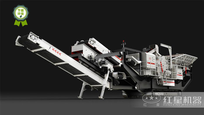 履帶式車載移動(dòng)破碎車，游擊作戰(zhàn)，靈活控場(chǎng)