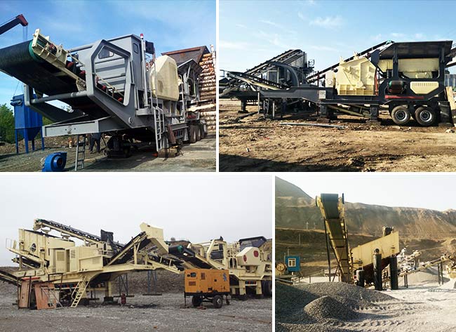 各種移動式礦渣粉碎機設(shè)備