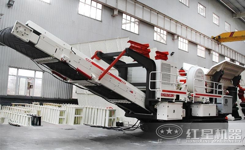 履帶式流動式小型垃圾粉碎機(jī) 履帶式流動式小型垃圾粉碎機(jī)