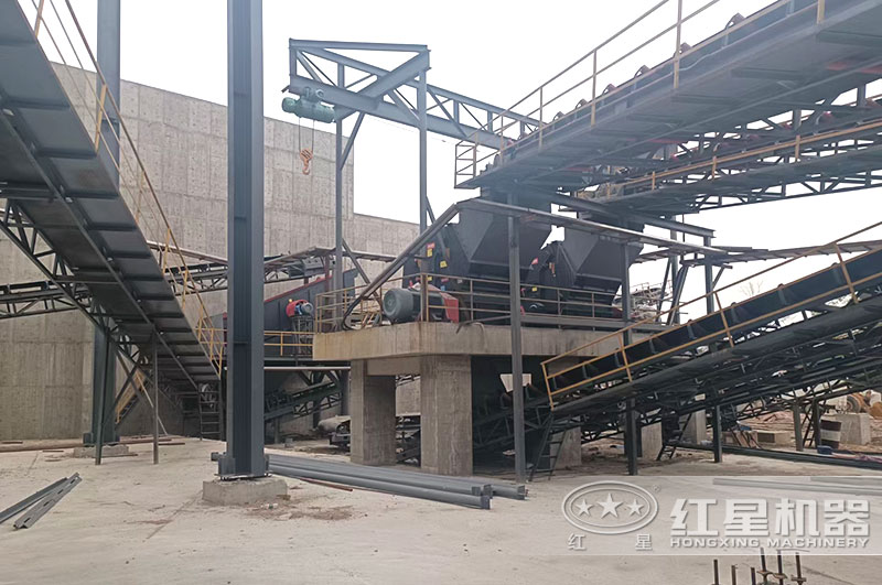 石子機(jī)生產(chǎn)線多少錢(qián)一套，附現(xiàn)場(chǎng)案例